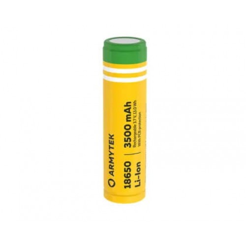 Аккумулятор Armytek 18650 Li-Ion 3500 мАч (защищенный) в Одинцово