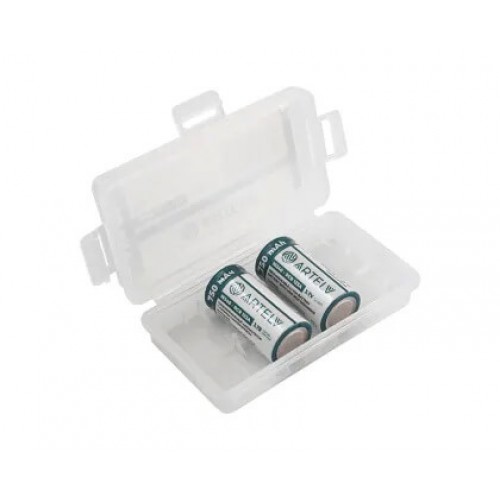 Аккумуляторные батареи RCR123 ARTELV 3.7V Li-Ion 750 mAh в Одинцово