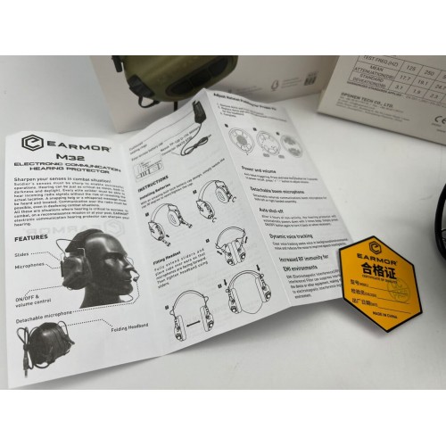 EARMOR M32 активные тактические наушники в Одинцово
