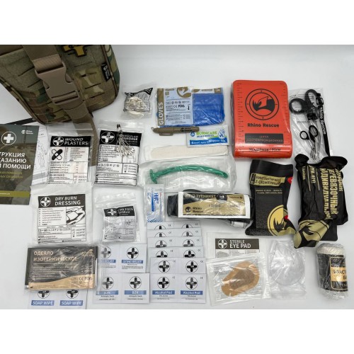 Военная тактическая аптечка RHINO RESCUE 25в1 в Одинцово
