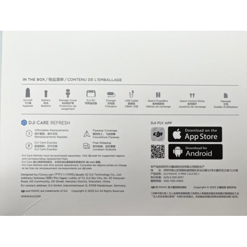 Квадрокоптер DJI Mavic 3 Pro в Одинцово с пультом DJI RC