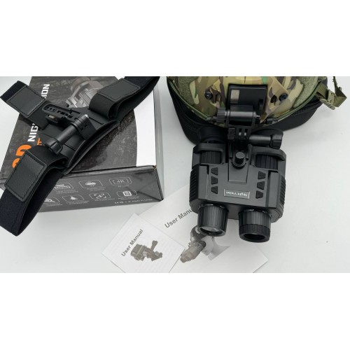 Прибор ночного видения NV-8000 v2.0 3D NIGHT VISION 4K VIDEO с адаптером на шлем в Одинцово