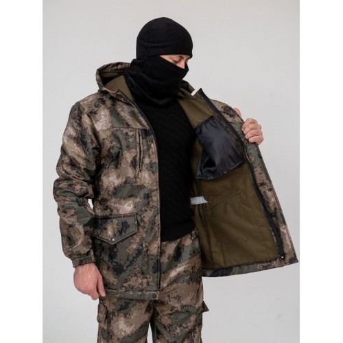 Костюм Горка-Demi (демисезонный) ткань Polarfleece рип-стоп (Softshell) в Одинцово