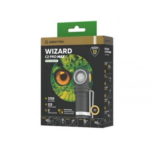 Мультифонарь Armytek Wizard C2 Pro Max Magnet USB (теплый свет) в Одинцово