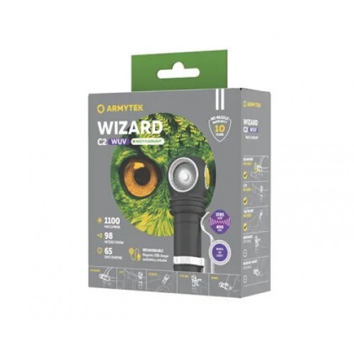 Мультифонарь Armytek Wizard C2 WUV Magnet USB в Одинцово