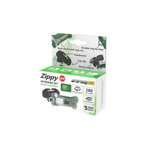 Наключный фонарь Armytek Zippy Extended Set (Green Jade) в Одинцово