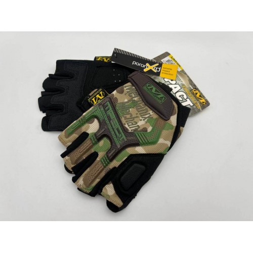 Перчатки тактические “MECHANIX M-PACT” механикс беспалые в Одинцово