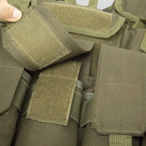 Тактический разгрузочный жилет «5 / пять карманов» с подсумками Tactical Molle Plate Carrier для съемных бронепластин в Одинцово